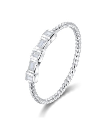 Charming Designed Silver Ring NSR-4072